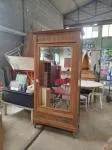 Wardrobe with mirror