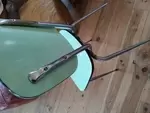 Water green formica chair