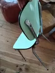 Water green formica chair