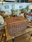 Wicker basket.
