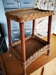 Wicker pot holder