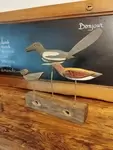 Wooden birds seaside decoration