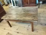 Wooden coffee table