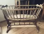 Wooden cradle