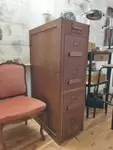 Wooden filing cabinet