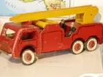 Wooden fire truck