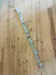 Large wooden school coat rack 