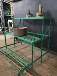 Wrought iron plant stand