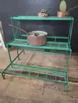 Wrought iron plant stand