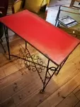 Wrought iron sideboard