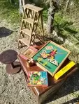 Jeu nain jaune 60's 