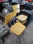 Yellow formica chairs