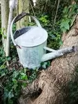 Zinc watering can