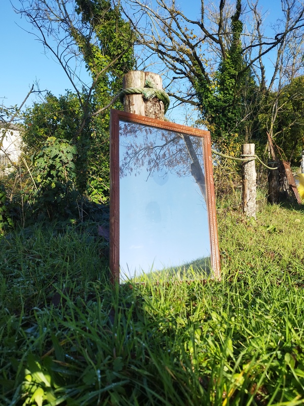 Vintage mirror from the 1930s and 40s 