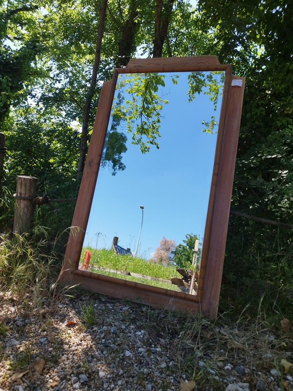 Antique 20th century mirror 