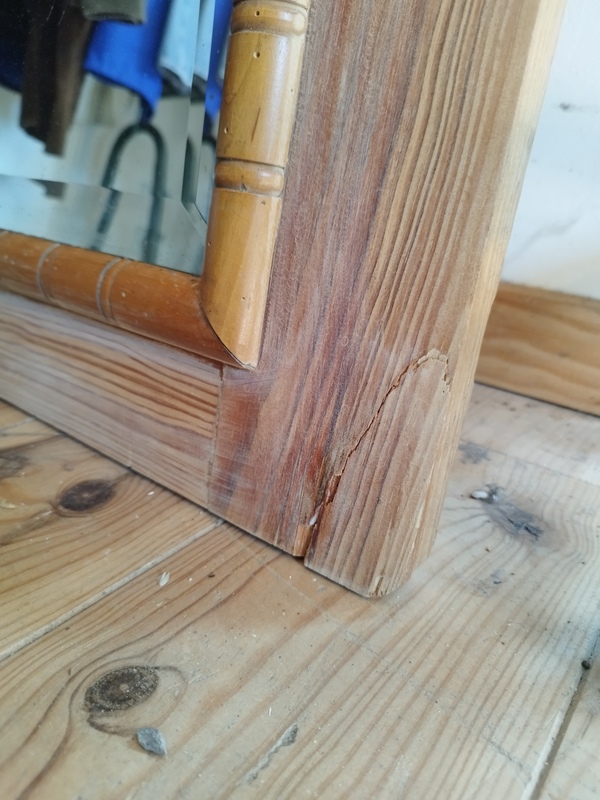 Antique 20th century mirror 