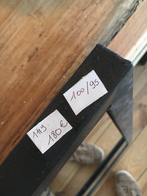 Mirror on canopy frame