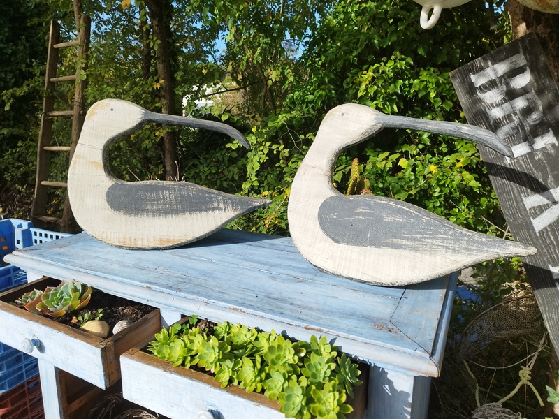 Sacred Ibis wood bird