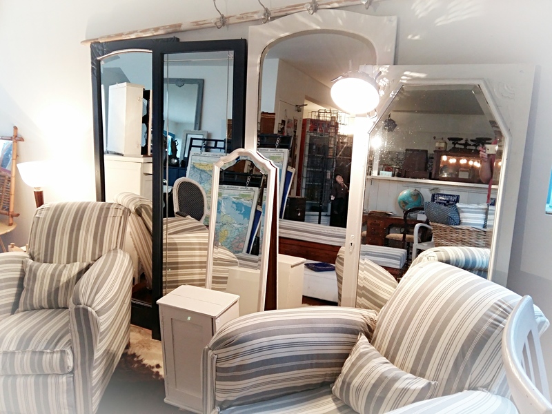 Old repainted mirrors