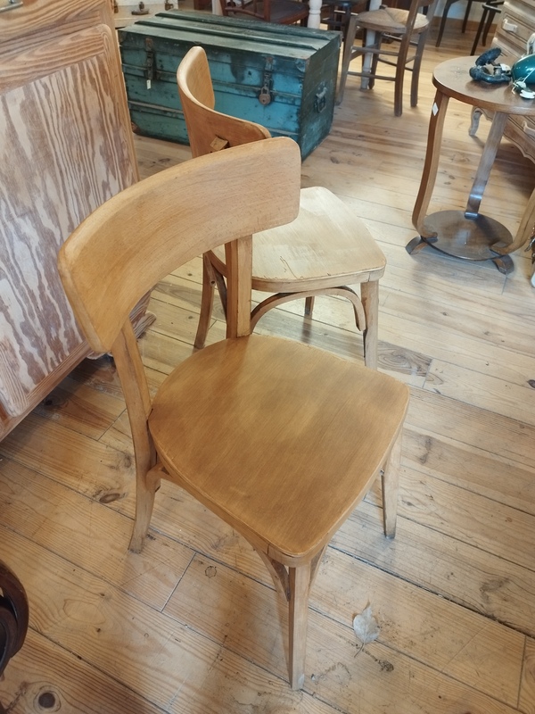 Paire de chaises 