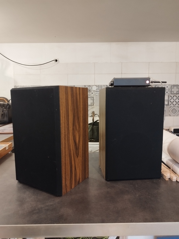 Pair of speakers from the 70s and 80s, Denmark