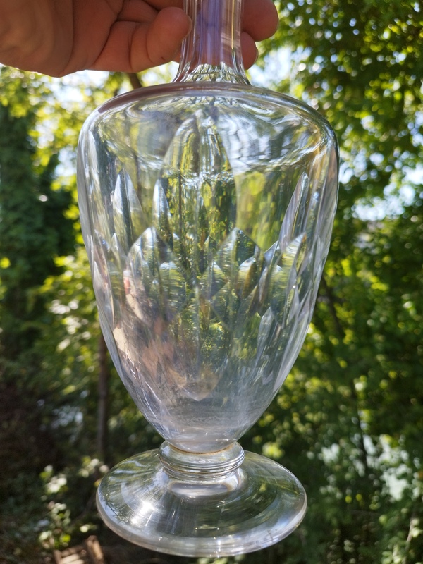 Pair of Baccarat decanters