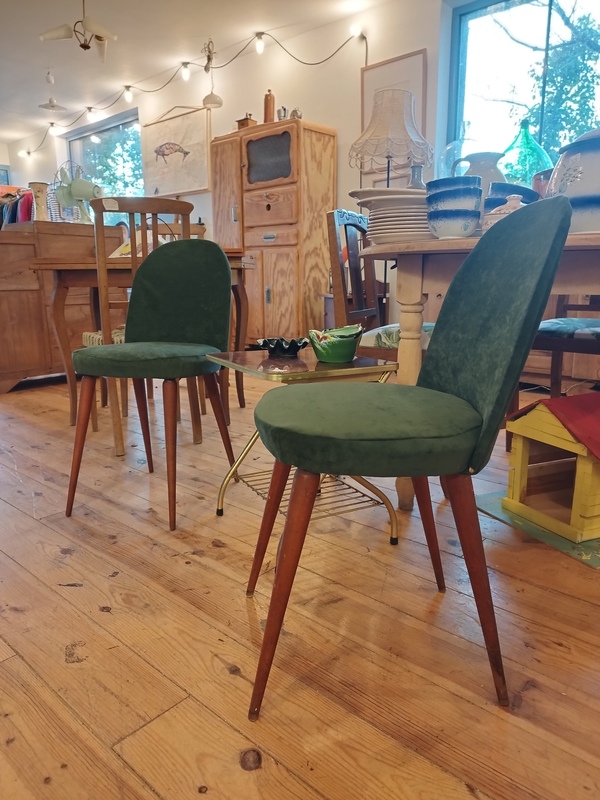Pair of vintage 60s chairs