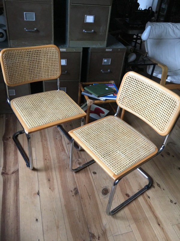 Pair of Cesca chairs