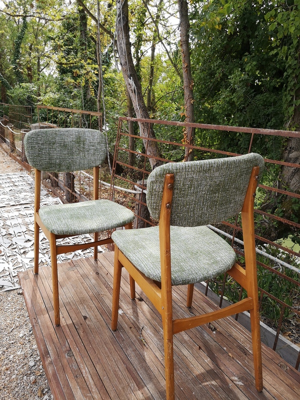 Pair of designer chairs