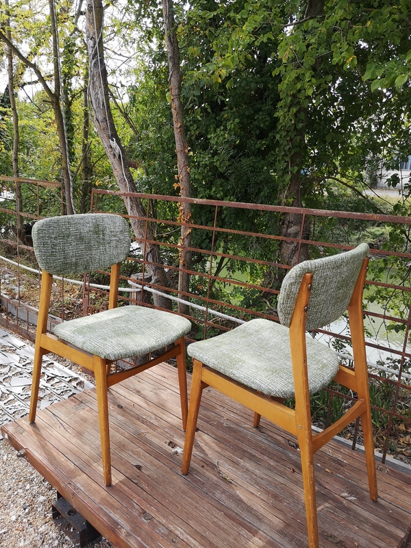 Pair of designer chairs
