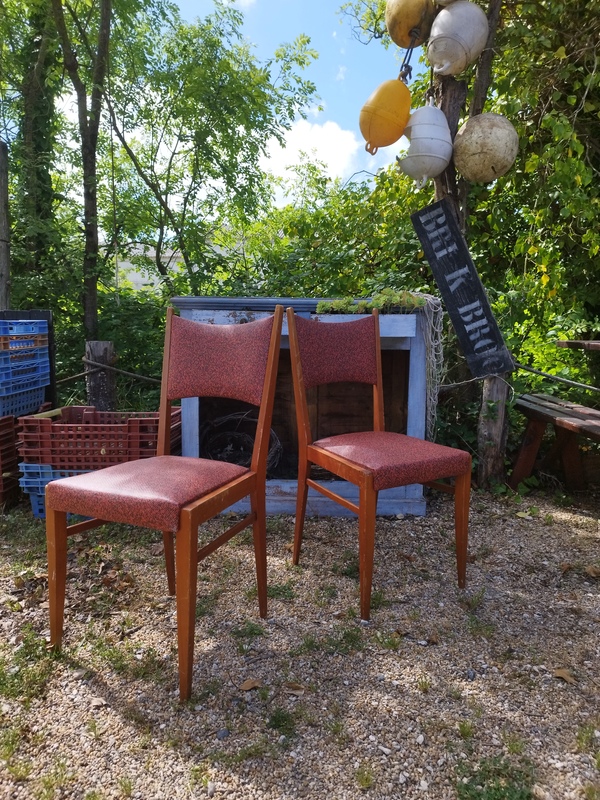 Pair of 60s designer chairs