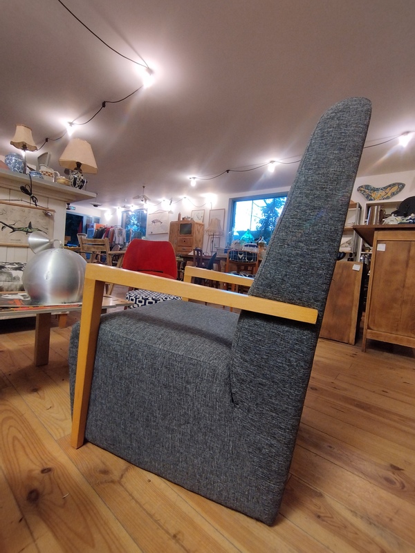 Pair of designer armchairs 