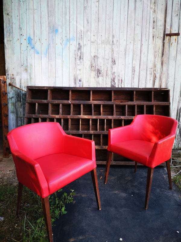 Pair of Mobitec armchairs