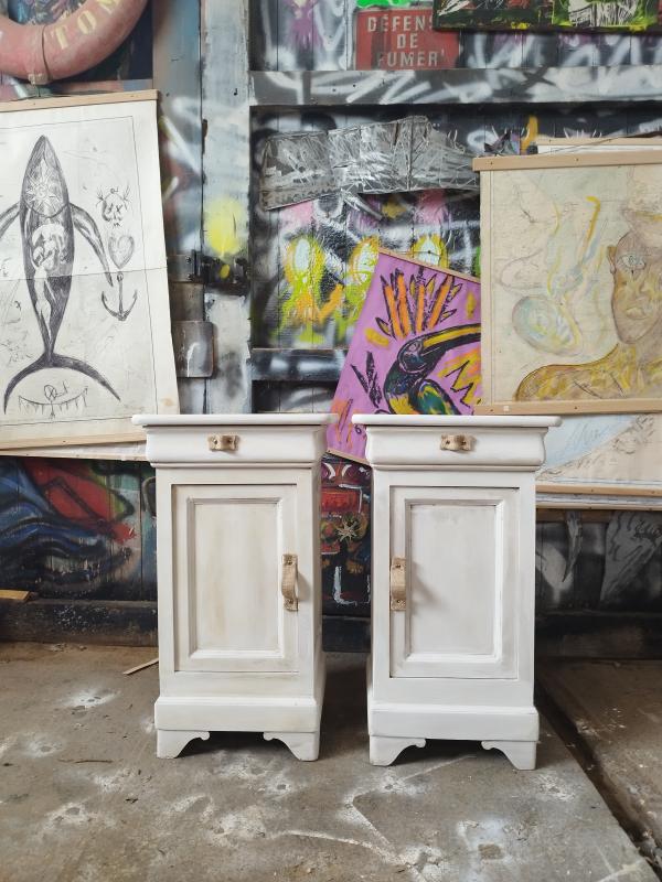 Pair of bedside tables