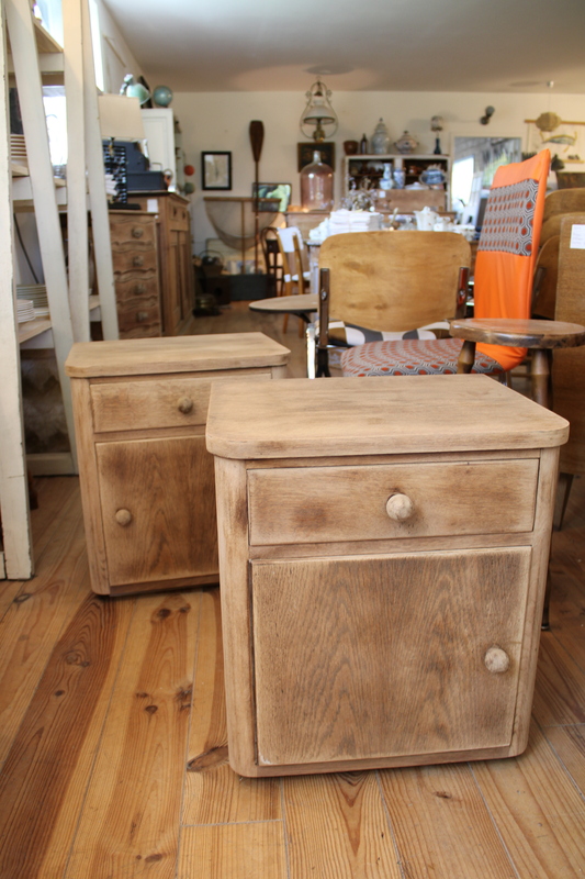Pair of midcentury bedside tables