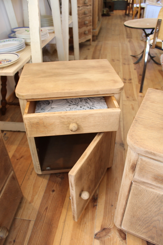 Pair of midcentury bedside tables