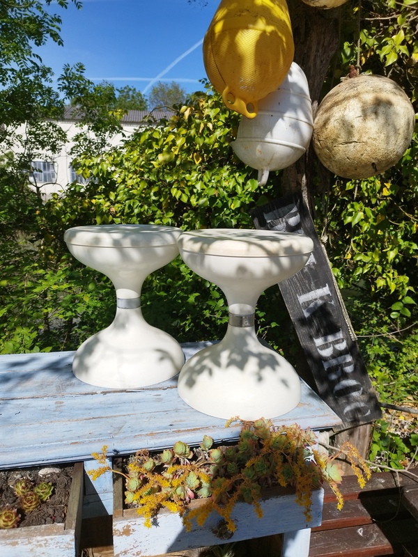 Pair of Sgabello Americano stools