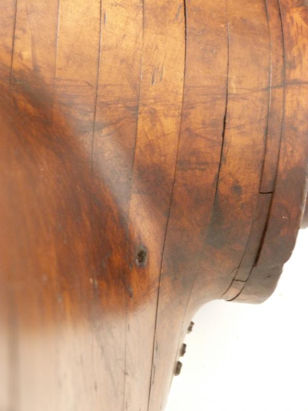 Pale wooden propeller