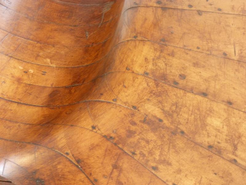 Pale wooden propeller