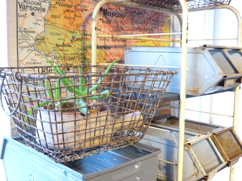 Lots of oyster baskets