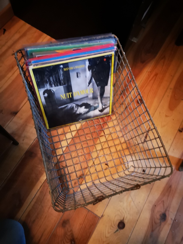 Galvanized steel basket