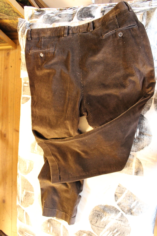 Vintage velvet pants