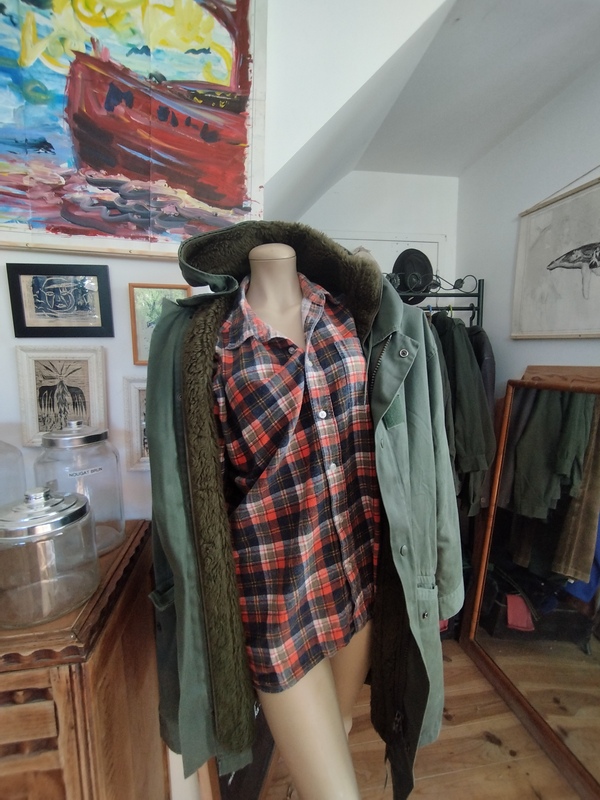 96L lined army parka