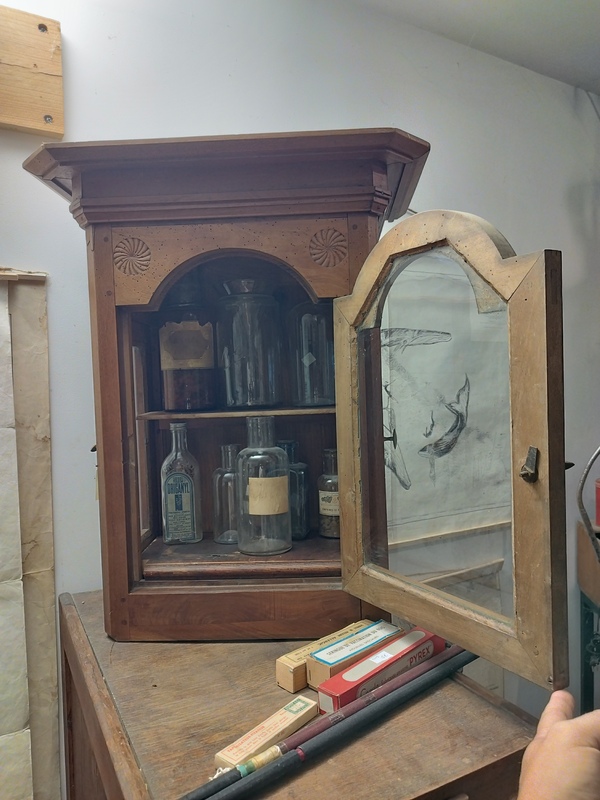 Small cabinet of curiosities