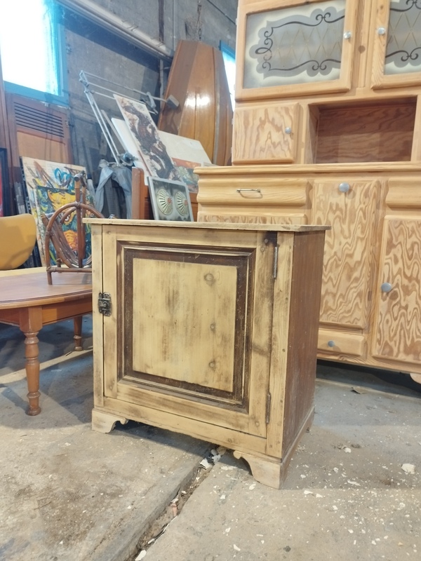 Small antique piece of furniture from the 20th century. 