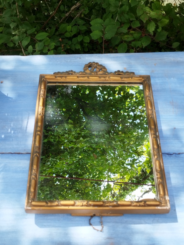Small dressing table mirror 1900