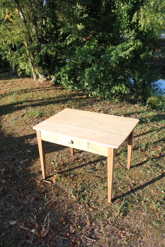 Small wooden table, 20th century