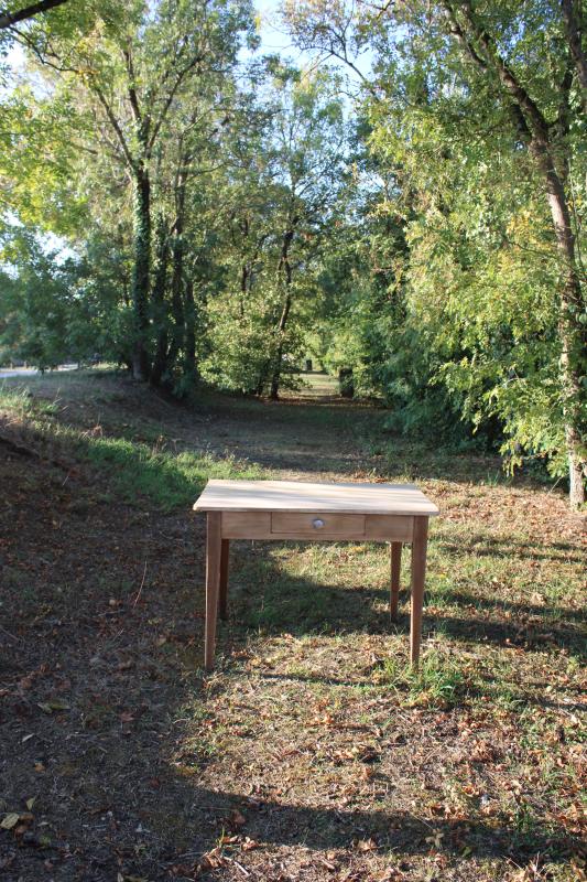 Small wooden table, 20th century