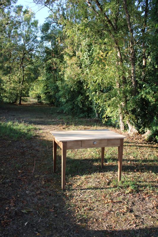 Small wooden table, 20th century