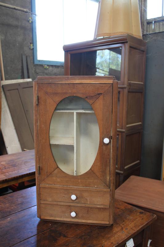 1950s wooden pharmacy 